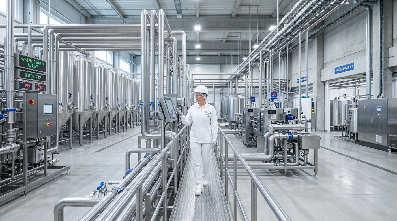 Industrial dairy ingredients